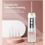 FY-B302 智能口腔牙齒沖洗器 便攜式可伸縮電動水牙線器，200ml 水箱，FY-B302