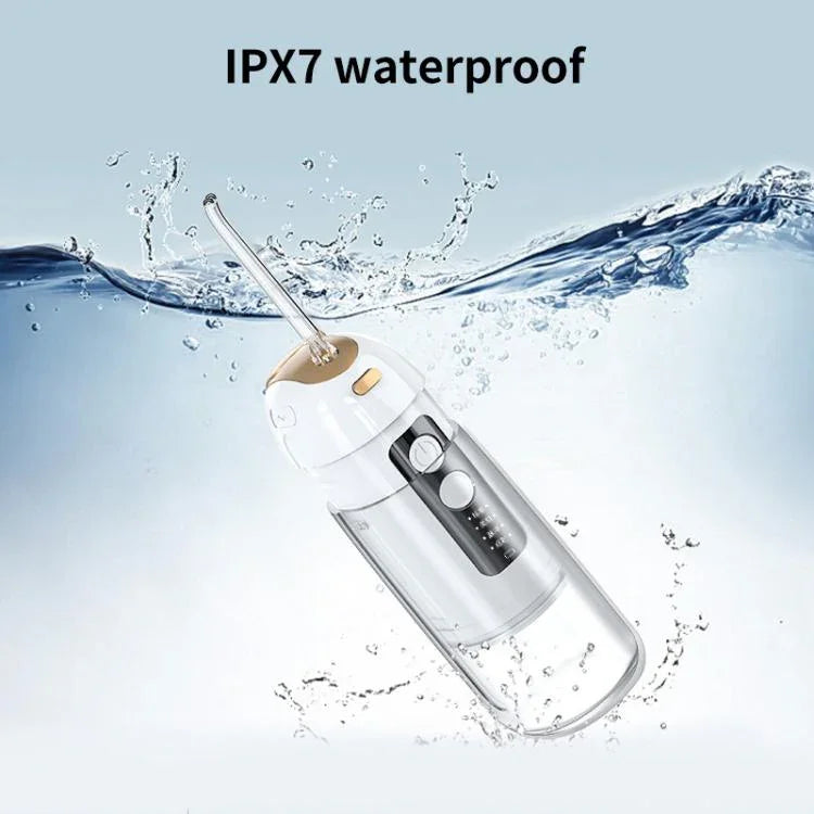 FY-B302 智能口腔牙齒沖洗器 便攜式可伸縮電動水牙線器，200ml 水箱，FY-B302