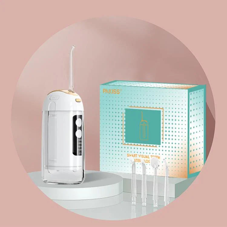 FY-B302 智能口腔牙齒沖洗器 便攜式可伸縮電動水牙線器，200ml 水箱，FY-B302