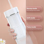 WF-B309 可伸縮電動水牙線器 便攜式口腔沖洗器，190ml 水箱，WF-B309