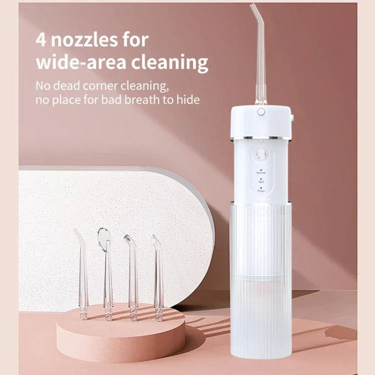 WF-B309 可伸縮電動水牙線器 便攜式口腔沖洗器，190ml 水箱，WF-B309