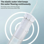 WF-B309 可伸縮電動水牙線器 便攜式口腔沖洗器，190ml 水箱，WF-B309