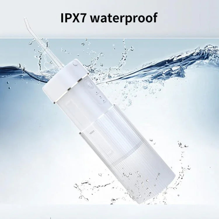 WF-B309 可伸縮電動水牙線器 便攜式口腔沖洗器，190ml 水箱，WF-B309