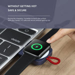 ROCK W26 便攜磁吸無線充電器，適用 Apple Watch Type-C 介面，W26 Type-C 介面