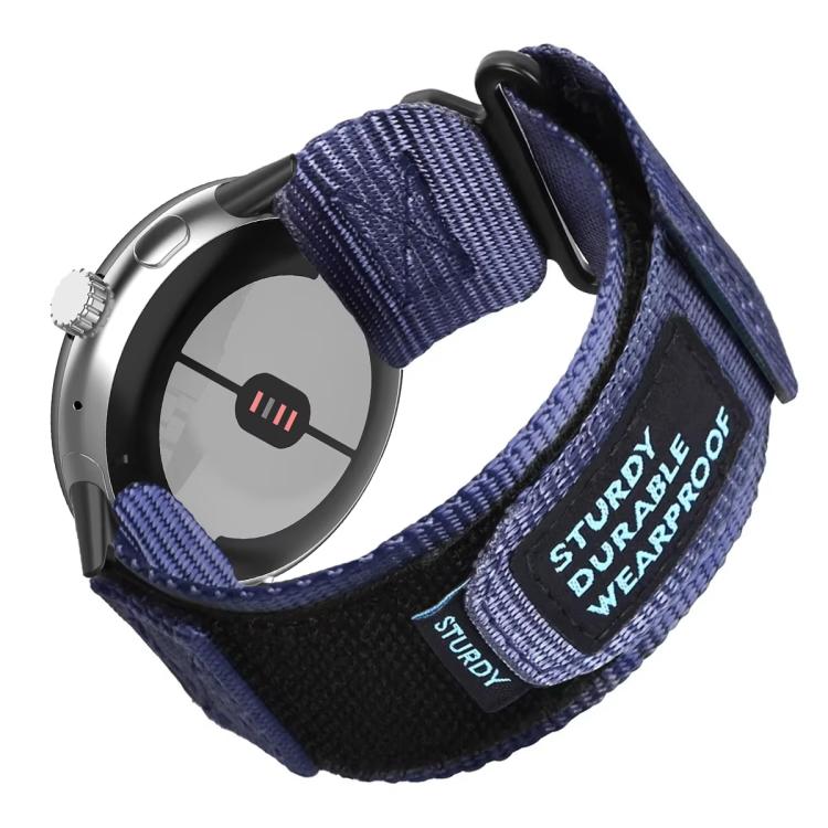 xDfind 快拆尼龍魔鬼氈錶扣錶帶，適用於 Google Pixel Watch 4 / 3 45mm，適用於 Google Pixel Watch 4 / 3 / 2 / 1 41mm