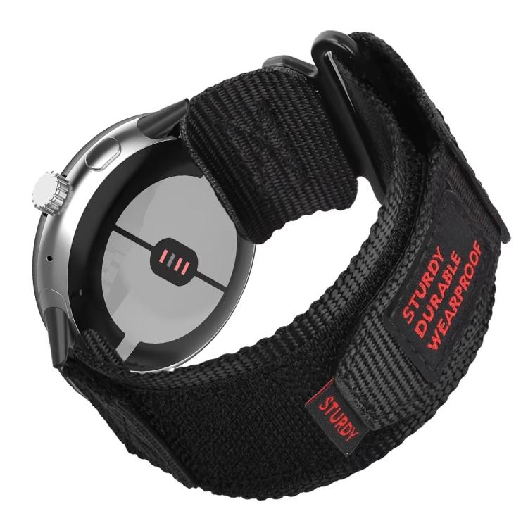 xDfind 快拆尼龍魔鬼氈錶扣錶帶，適用於 Google Pixel Watch 4 / 3 45mm，適用於 Google Pixel Watch 4 / 3 / 2 / 1 41mm
