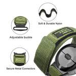 xDfind 快拆尼龍魔鬼氈錶扣錶帶，適用於 Google Pixel Watch 4 / 3 45mm，適用於 Google Pixel Watch 4 / 3 / 2 / 1 41mm