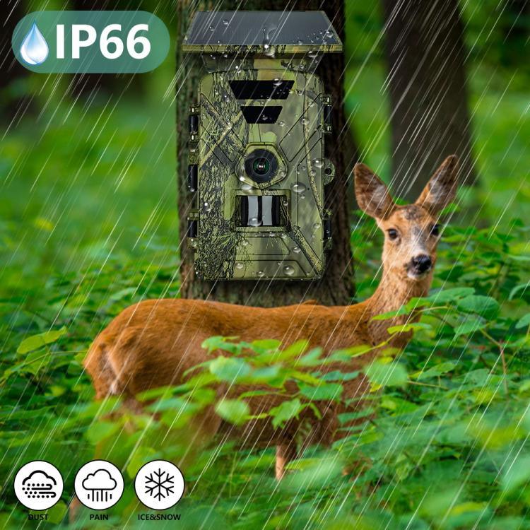 PR903G 歐版 5K 高清夜視紅外線狩獵相機附太陽能板，PR903G 美版