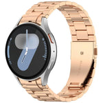 xDfind 三珠金屬錶帶，適用於 Samsung Galaxy Watch Ultra 47mm，適用於 Samsung Galaxy Watch 7 / FE / 6 / 5 / 4，適用於 Samsung Galaxy Fit3