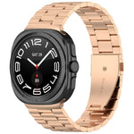 xDfind 三珠金屬錶帶，適用於 Samsung Galaxy Watch Ultra 47mm，適用於 Samsung Galaxy Watch 7 / FE / 6 / 5 / 4，適用於 Samsung Galaxy Fit3