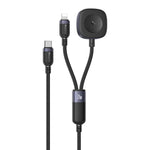 Yesido CA136L 27W USB-C / Type-C 轉 8 Pin 及 iWatch 二合一充電線，CA136L