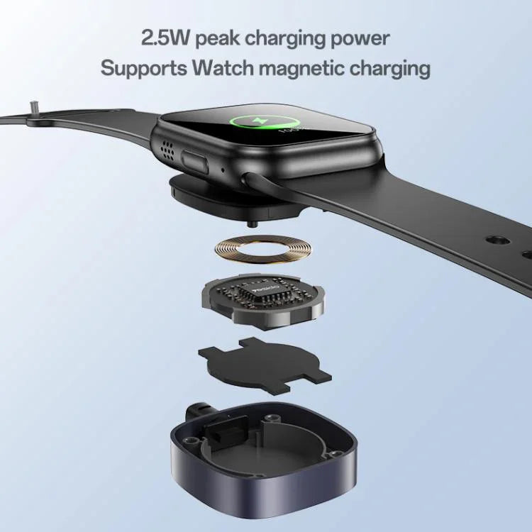 Yesido CA136L 27W USB-C / Type-C 轉 8 Pin 及 iWatch 二合一充電線，CA136L