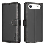 荔枝紋 RFID 防盜皮革手機殼，適用於 iPhone 17 Pro Max、iPhone 17 Pro、iPhone 17、iPhone Air