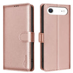 荔枝紋 RFID 防盜皮革手機殼，適用於 iPhone 17 Pro Max、iPhone 17 Pro、iPhone 17、iPhone Air