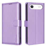 荔枝紋 RFID 防盜皮革手機殼，適用於 iPhone 17 Pro Max、iPhone 17 Pro、iPhone 17、iPhone Air