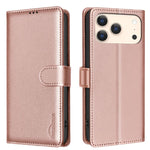 荔枝紋 RFID 防盜皮革手機殼，適用於 iPhone 17 Pro Max、iPhone 17 Pro、iPhone 17、iPhone Air