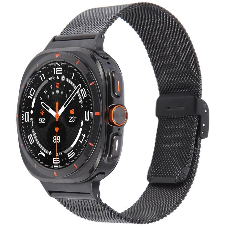 xDfind 米蘭金屬扣錶帶，適用於 Samsung Galaxy Watch Ultra 47mm / Ultra 2025，適用於 Samsung Galaxy Watch 7 / FE / 6 / 5 / 4，適用於 Samsung Galaxy Fit3