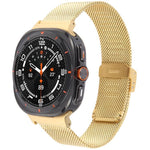 米蘭一體式扣金屬錶帶，適用於 Samsung Galaxy Watch Ultra 47mm / Ultra 2025