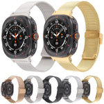 米蘭一體式扣金屬錶帶，適用於 Samsung Galaxy Watch Ultra 47mm / Ultra 2025