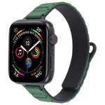 纖細 I 型磁吸矽膠錶帶，適用於 Apple Watch 46mm / 49mm / 45mm / 44mm，適用於 Apple Watch 42mm / 41mm / 40mm / 38mm