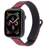 纖細 I 型磁吸矽膠錶帶，適用於 Apple Watch 46mm / 49mm / 45mm / 44mm，適用於 Apple Watch 42mm / 41mm / 40mm / 38mm