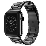 xDfind 三珠折疊扣不鏽鋼錶帶，適用於 Apple Watch 42 / 44 / 45 / 46 / 49mm，適用於 Apple Watch 38 / 40 / 41 / S10 42mm