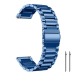xDfind Three Beads Stainless Steel Watch Band, 14mm, 18mm, 20mm, 22mm