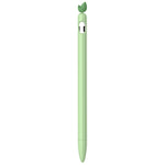 對比色薄荷葉矽膠防滑保護套，適用於 Apple Pencil 1，適用於 Apple Pencil 2