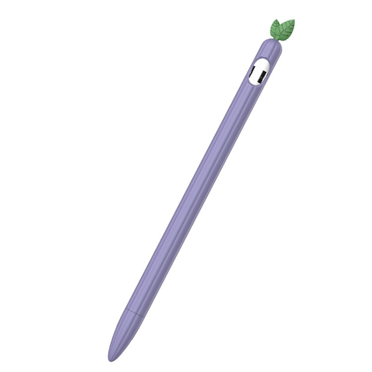 對比色薄荷葉矽膠防滑保護套，適用於 Apple Pencil 1，適用於 Apple Pencil 2