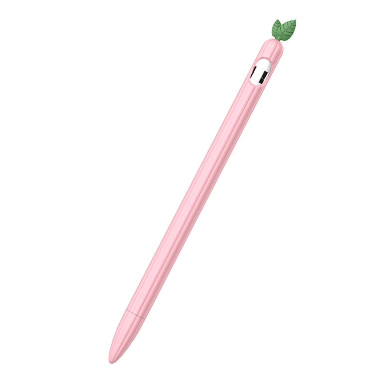 對比色薄荷葉矽膠防滑保護套，適用於 Apple Pencil 1，適用於 Apple Pencil 2