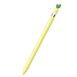 對比色薄荷葉矽膠防滑保護套，適用於 Apple Pencil 1，適用於 Apple Pencil 2