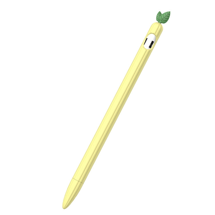 對比色薄荷葉矽膠防滑保護套，適用於 Apple Pencil 1，適用於 Apple Pencil 2