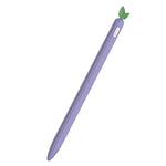 對比色薄荷葉矽膠防滑保護套，適用於 Apple Pencil 1，適用於 Apple Pencil 2