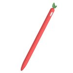 對比色薄荷葉矽膠防滑保護套，適用於 Apple Pencil 1，適用於 Apple Pencil 2