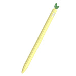 對比色薄荷葉矽膠防滑保護套，適用於 Apple Pencil 1，適用於 Apple Pencil 2