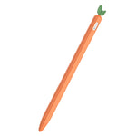 對比色薄荷葉矽膠防滑保護套，適用於 Apple Pencil 1，適用於 Apple Pencil 2