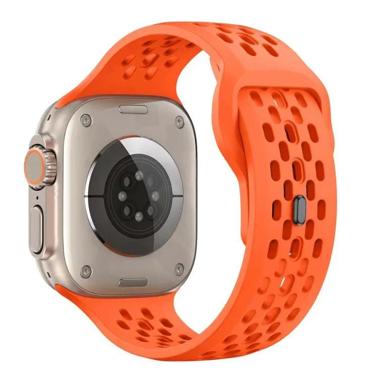xDfind 網狀反扣矽膠錶帶，適用於 Apple Watch 46mm / 49mm / 45mm / 44mm，適用於 Apple Watch 42mm / 41mm / 40mm / 38mm