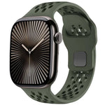 xDfind 網狀反扣矽膠錶帶，適用於 Apple Watch 46mm / 49mm / 45mm / 44mm，適用於 Apple Watch 42mm / 41mm / 40mm / 38mm