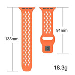 xDfind 網狀反扣矽膠錶帶，適用於 Apple Watch 46mm / 49mm / 45mm / 44mm，適用於 Apple Watch 42mm / 41mm / 40mm / 38mm
