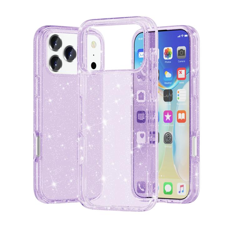 防震終結者閃粉手機殼，適用於 iPhone 17 Pro Max、iPhone 17 Pro、iPhone 17、iPhone Air