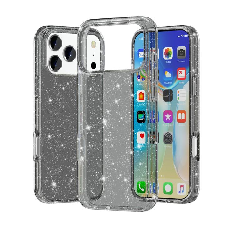 防震終結者閃粉手機殼，適用於 iPhone 17 Pro Max、iPhone 17 Pro、iPhone 17、iPhone Air