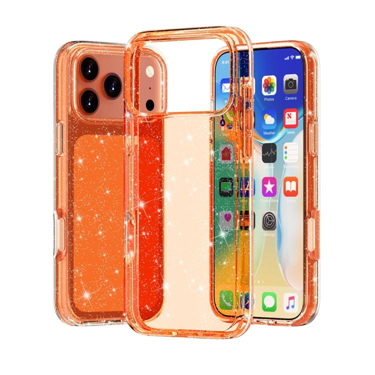 防震終結者閃粉手機殼，適用於 iPhone 17 Pro Max、iPhone 17 Pro、iPhone 17、iPhone Air