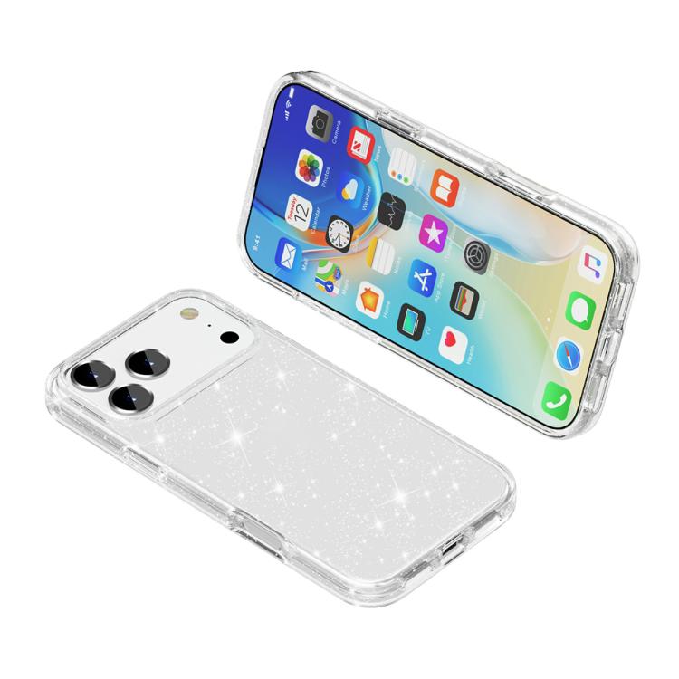 防震終結者閃粉手機殼，適用於 iPhone 17 Pro Max、iPhone 17 Pro、iPhone 17、iPhone Air