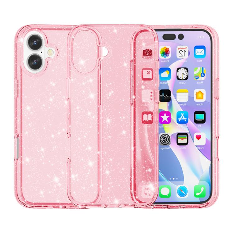 防震終結者閃粉手機殼，適用於 iPhone 17 Pro Max、iPhone 17 Pro、iPhone 17、iPhone Air
