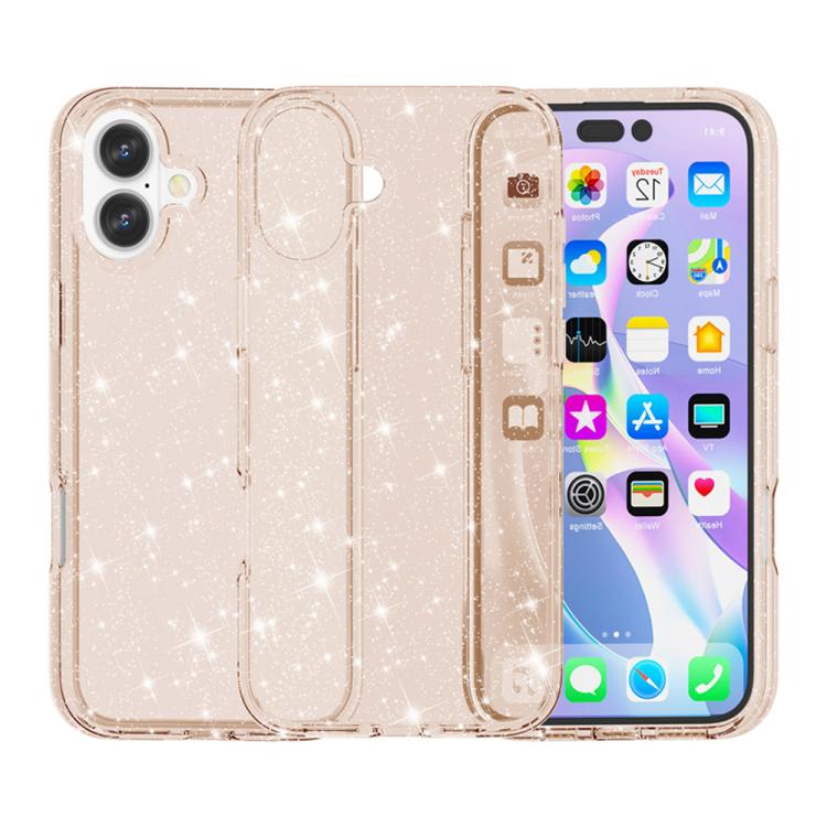 防震終結者閃粉手機殼，適用於 iPhone 17 Pro Max、iPhone 17 Pro、iPhone 17、iPhone Air