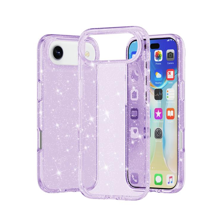 防震終結者閃粉手機殼，適用於 iPhone 17 Pro Max、iPhone 17 Pro、iPhone 17、iPhone Air