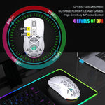 HXSJ T26 雙模 2.4G BT5.1 可充電無線滑鼠，T26