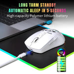 HXSJ T26 雙模 2.4G BT5.1 可充電無線滑鼠，T26