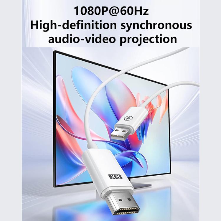 Measy AM18051 HDMI 無線發射接收器 螢幕鏡像線，AM18051