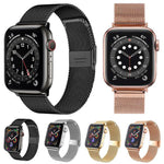 xDfind 米蘭尼斯扣金屬錶帶，適用於 Apple Watch 42 / 44 / 45 / 46 / 49mm，適用於 Apple Watch 38 / 40 / 41 / S10 42mm